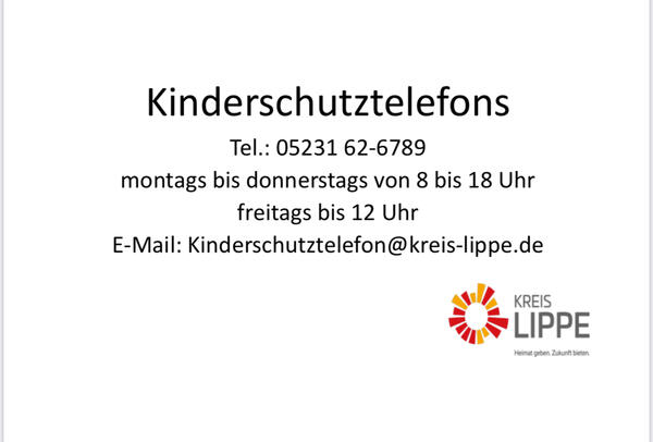 Kinderschutztelefon